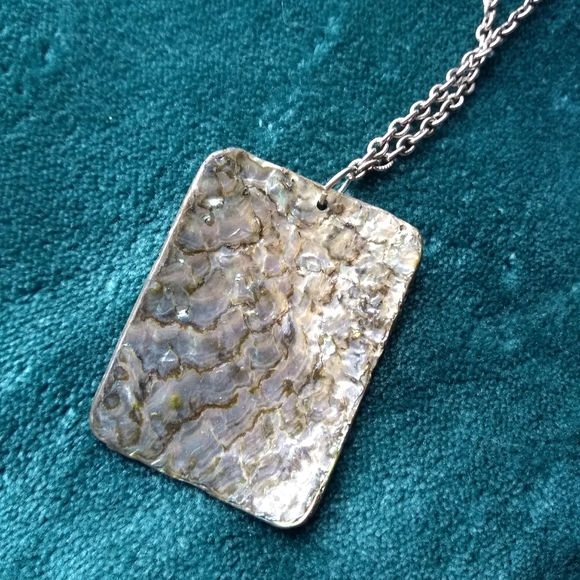 Antique/Vintage abalone necklace - Picture 5 of 5